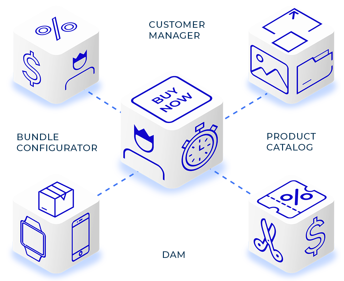 Telco Accelerator Integrated Services Concept Image